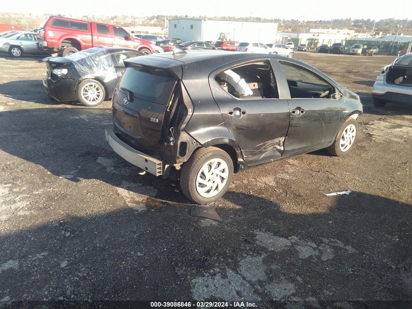 2015 Toyota Prius C Two VIN: JTDKDTB30F1114881 Lot: 39086846