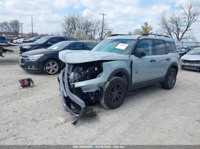 2022 Ford Bronco Sport Big Bend VIN: 3FMCR9B61NRD88819 Lot: 39086859