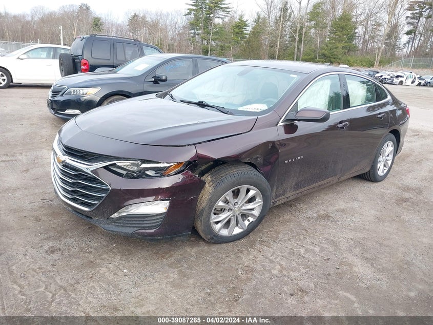 2021 CHEVROLET MALIBU LT - 1G1ZD5ST3MF004717
