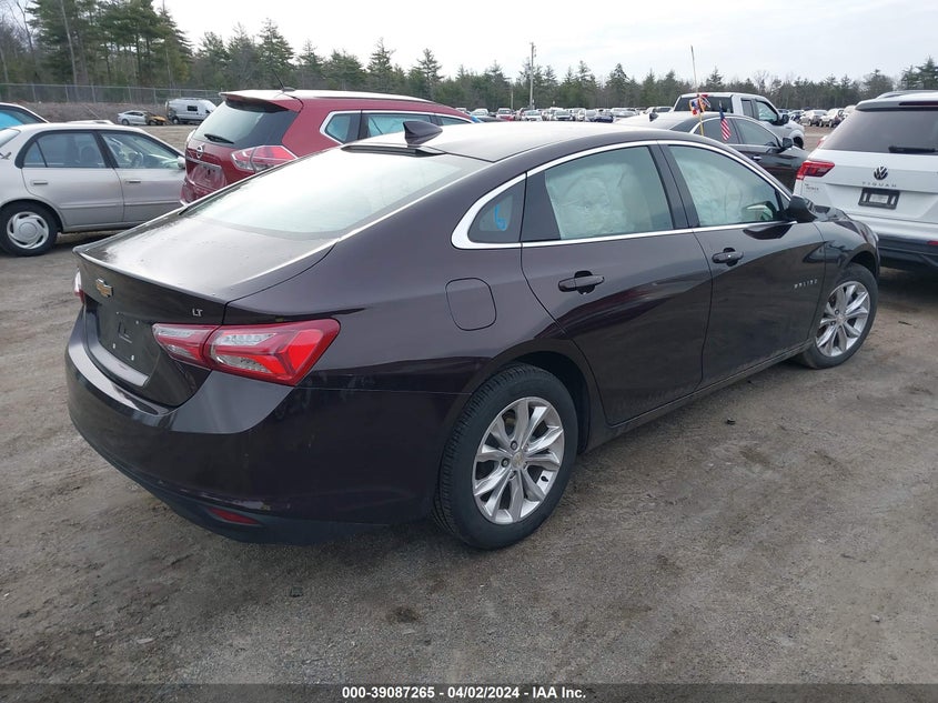 2021 CHEVROLET MALIBU LT - 1G1ZD5ST3MF004717