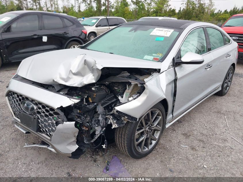 2018 Hyundai Sonata Limited 2.0T+ VIN: 5NPE34AB9JH706604 Lot: 39087289