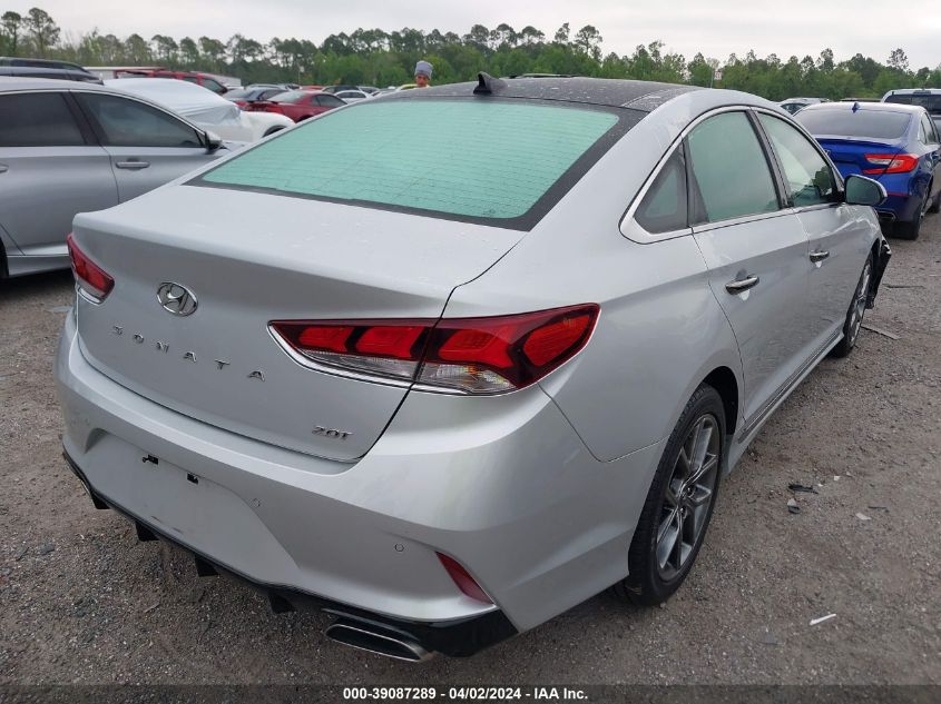 2018 Hyundai Sonata Limited 2.0T+ VIN: 5NPE34AB9JH706604 Lot: 39087289