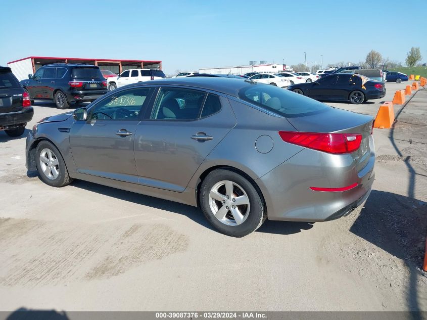 2015 Kia Optima Lx VIN: 5XXGM4A78FG469124 Lot: 39087376