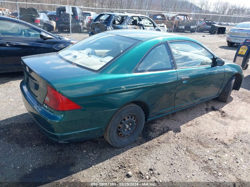 1HGEM22511L059297 | 2001 HONDA CIVIC