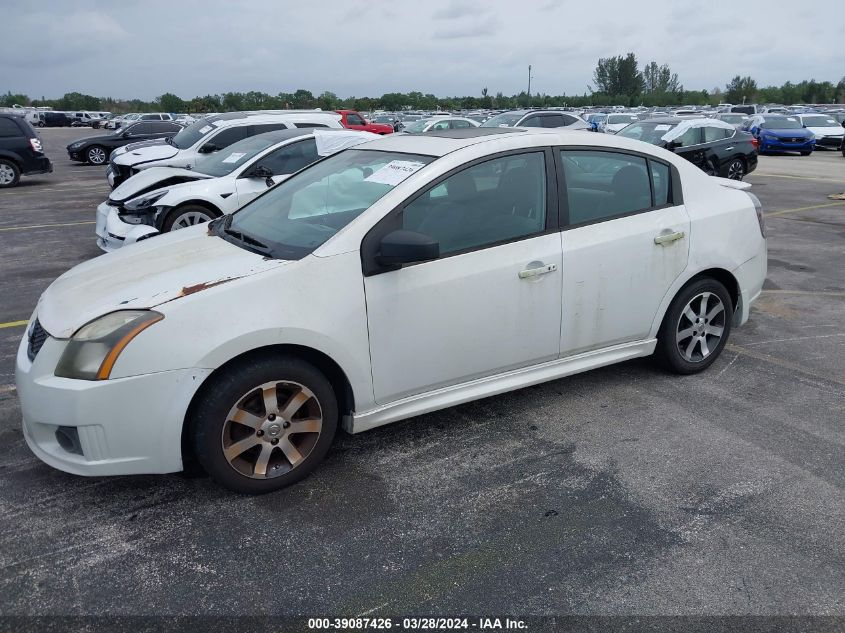 3N1AB6AP3CL715989 | 2012 NISSAN SENTRA