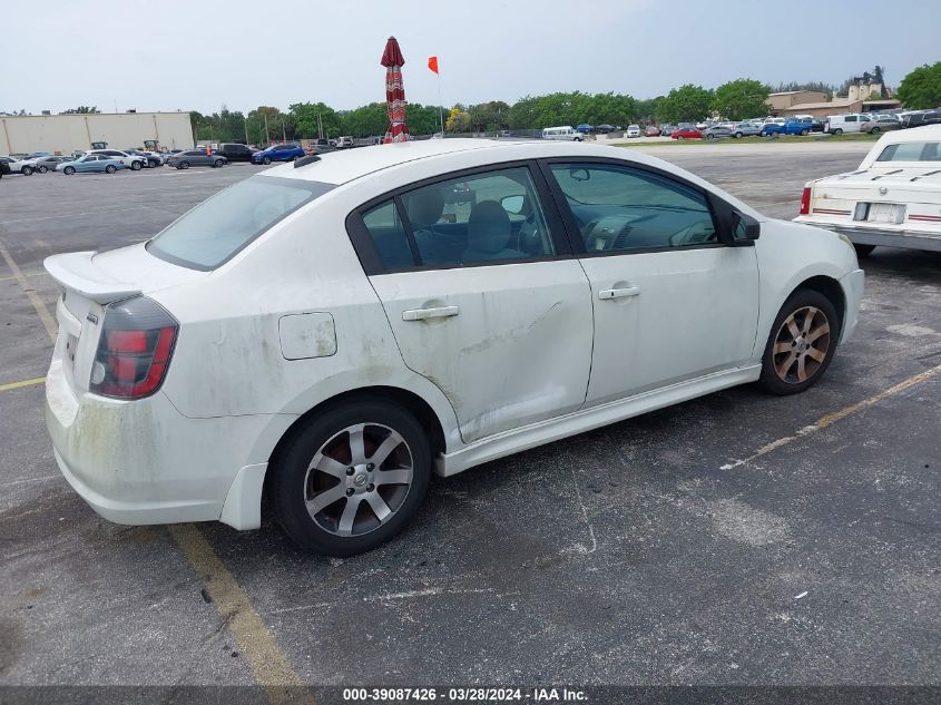 3N1AB6AP3CL715989 | 2012 NISSAN SENTRA