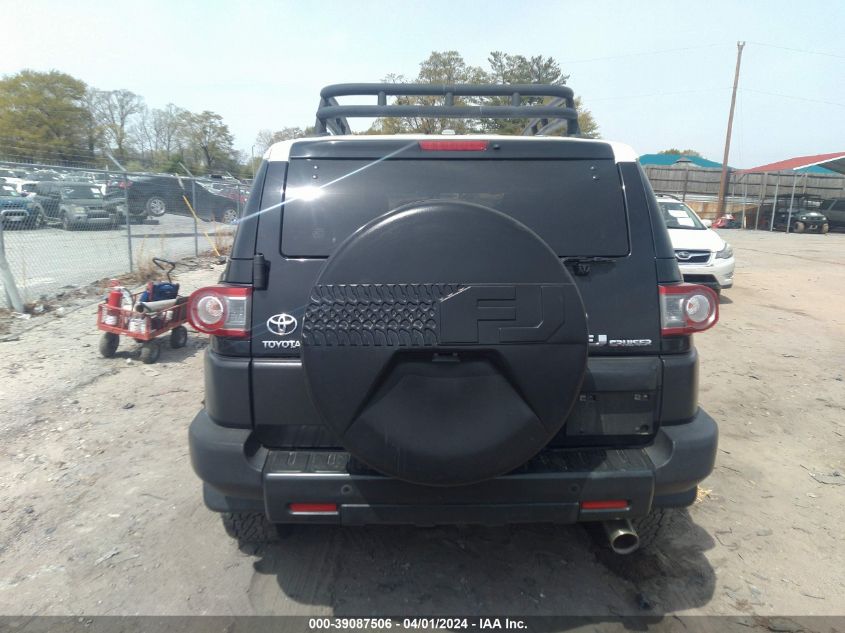 2013 Toyota Fj Cruiser VIN: JTEBU4BF0DK160309 Lot: 39087506