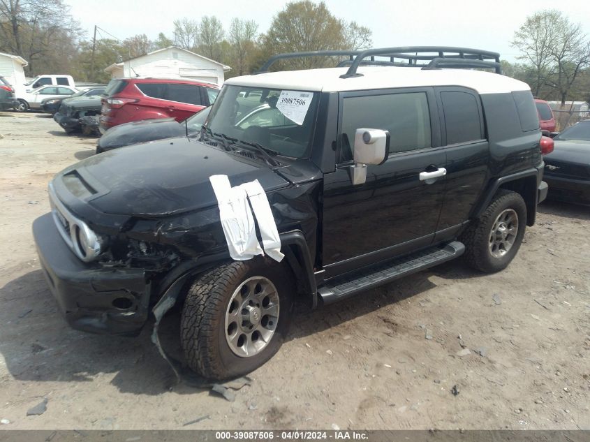 2013 Toyota Fj Cruiser VIN: JTEBU4BF0DK160309 Lot: 39087506