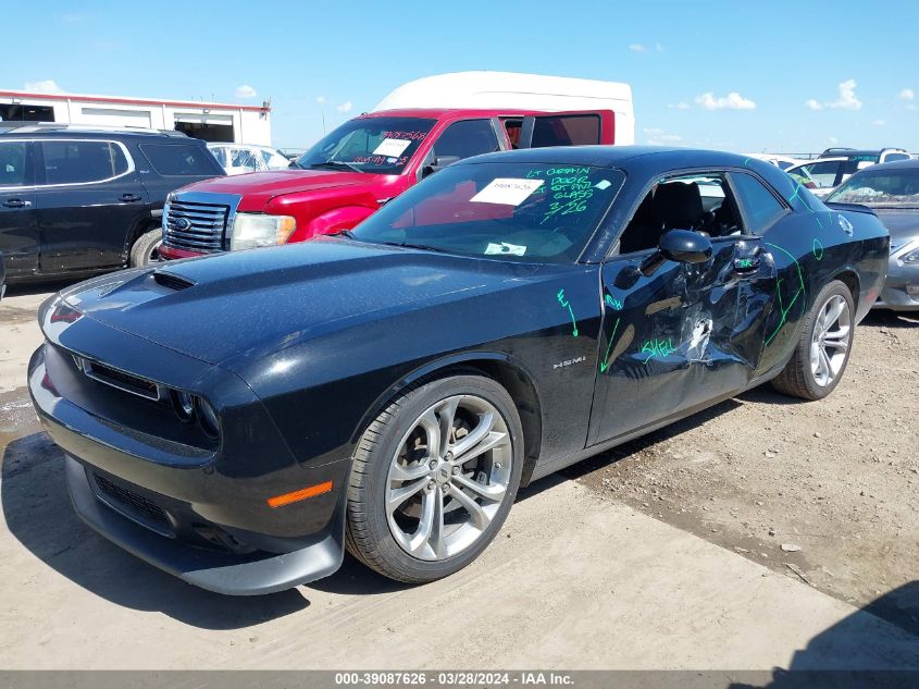 2022 Dodge Challenger R/T VIN: 2C3CDZBT6NH164289 Lot: 39087626