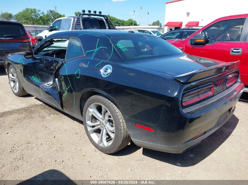 2022 Dodge Challenger R/T VIN: 2C3CDZBT6NH164289 Lot: 39087626