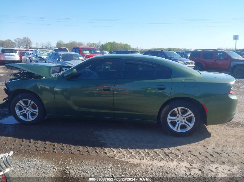 2019 Dodge Charger Sxt Rwd VIN: 2C3CDXBGXKH743658 Lot: 39087652