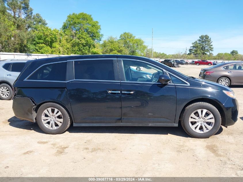 2014 Honda Odyssey Ex-L VIN: 5FNRL5H66EB103422 Lot: 39087716