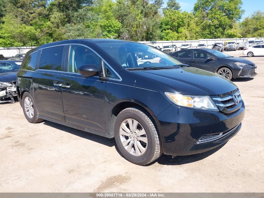 2014 Honda Odyssey Ex-L VIN: 5FNRL5H66EB103422 Lot: 39087716