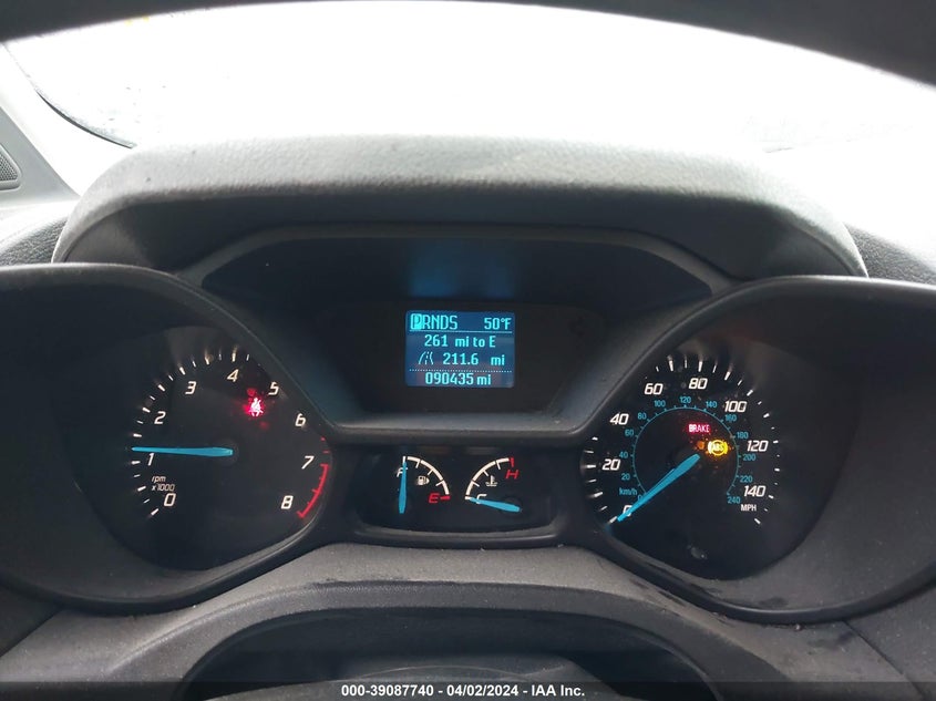 VIN NM0LS7E71H1296655 2017 FORD TRANSIT CONNECT XL