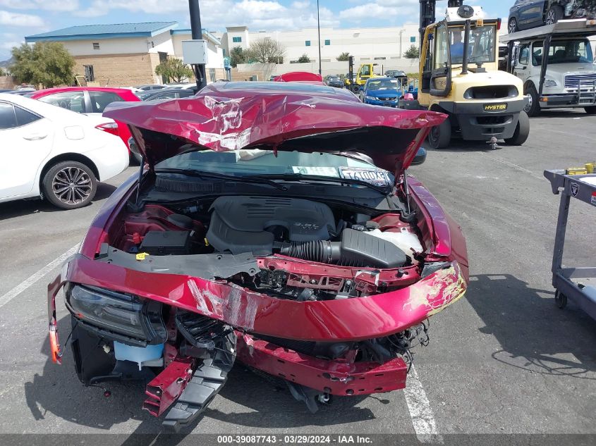 2021 Dodge Charger Sxt Rwd VIN: 2C3CDXBG8MH616166 Lot: 39087743