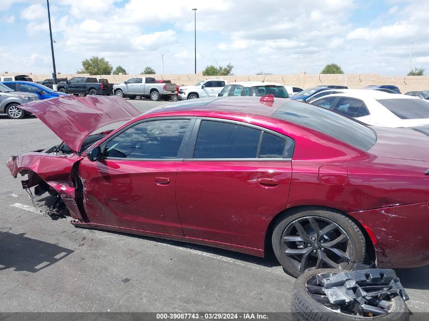 2021 Dodge Charger Sxt Rwd VIN: 2C3CDXBG8MH616166 Lot: 39087743