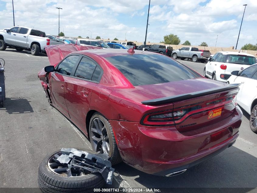 2021 Dodge Charger Sxt Rwd VIN: 2C3CDXBG8MH616166 Lot: 39087743