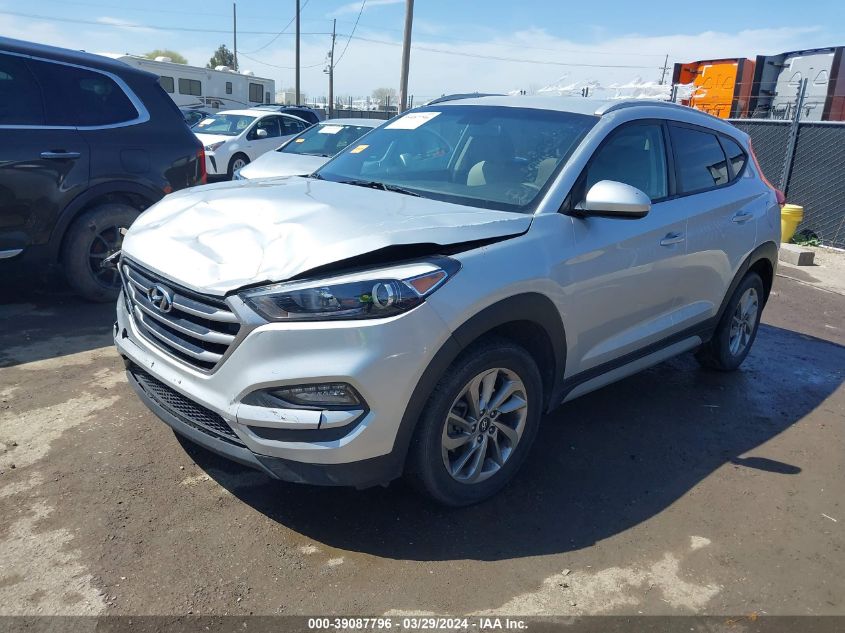 2018 Hyundai Tucson Sel VIN: KM8J3CA4XJU726193 Lot: 39087796