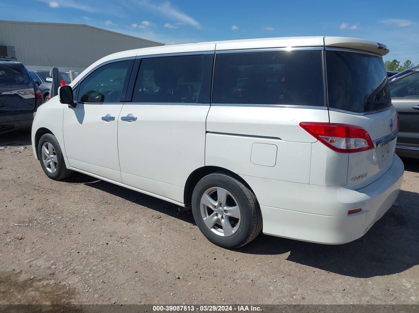 2015 Nissan Quest Sv VIN: JN8AE2KP3F9123361 Lot: 39087813