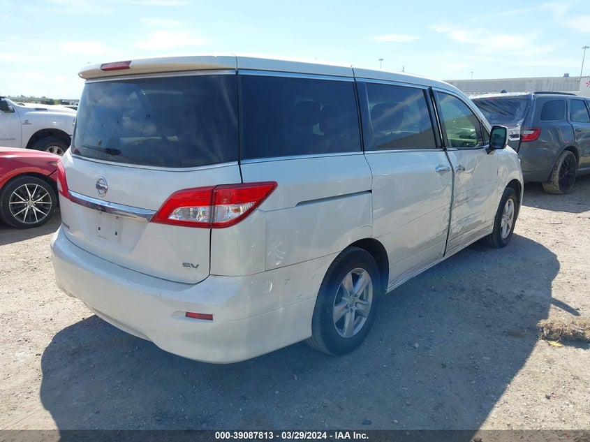 2015 Nissan Quest Sv VIN: JN8AE2KP3F9123361 Lot: 39087813