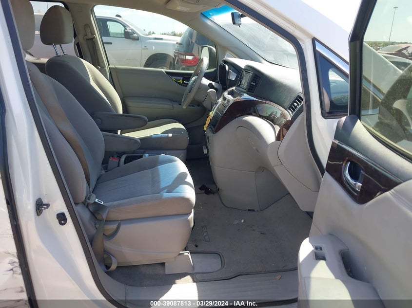 2015 Nissan Quest Sv VIN: JN8AE2KP3F9123361 Lot: 39087813