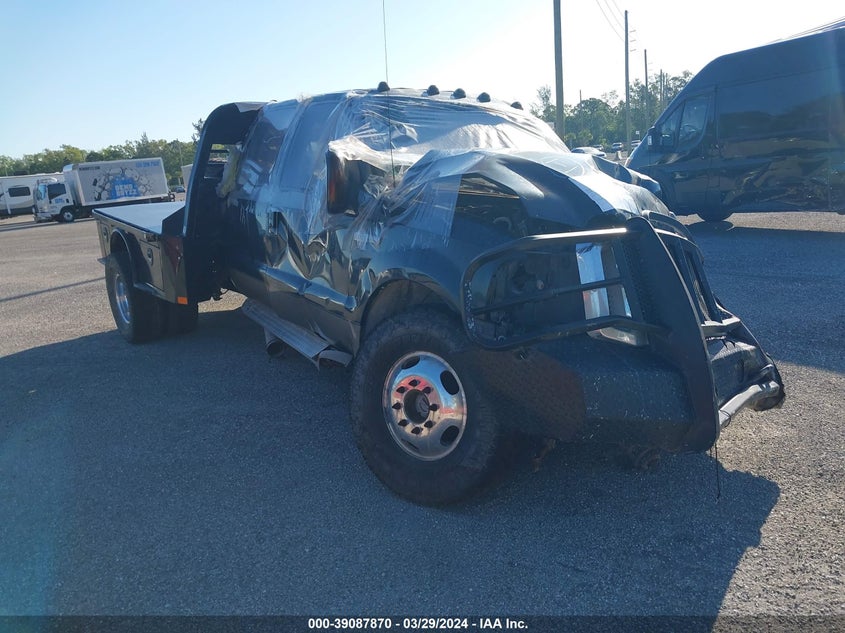 2006 Ford F-350 Lariat/Xl/Xlt green truck diesel 1FTWW33P56EB76962 photo #1