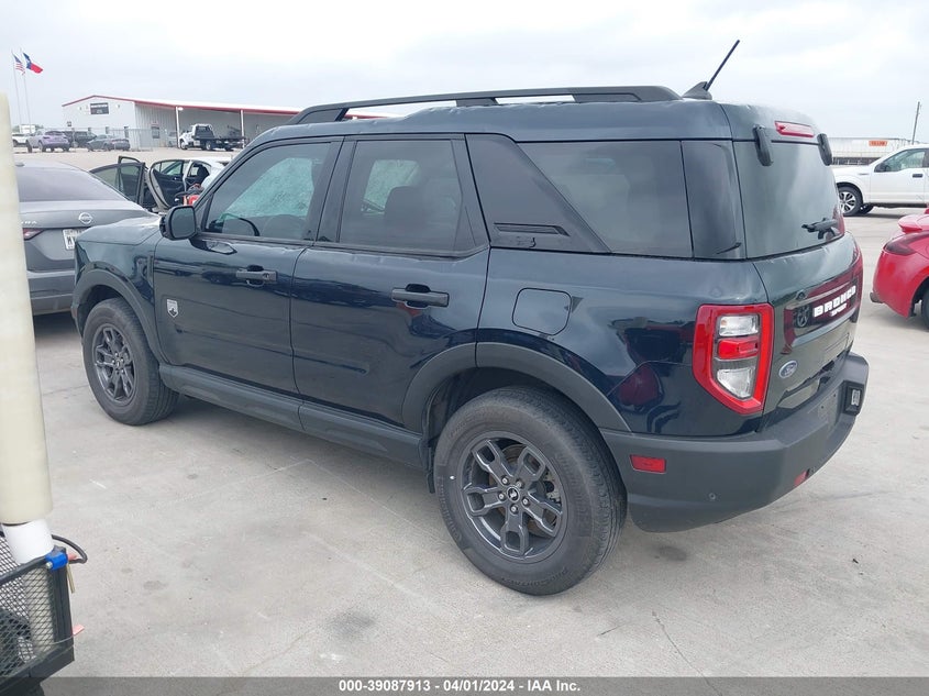 2022 Ford Bronco Sport Big Bend VIN: 3FMCR9B68NRD75775 Lot: 39087913