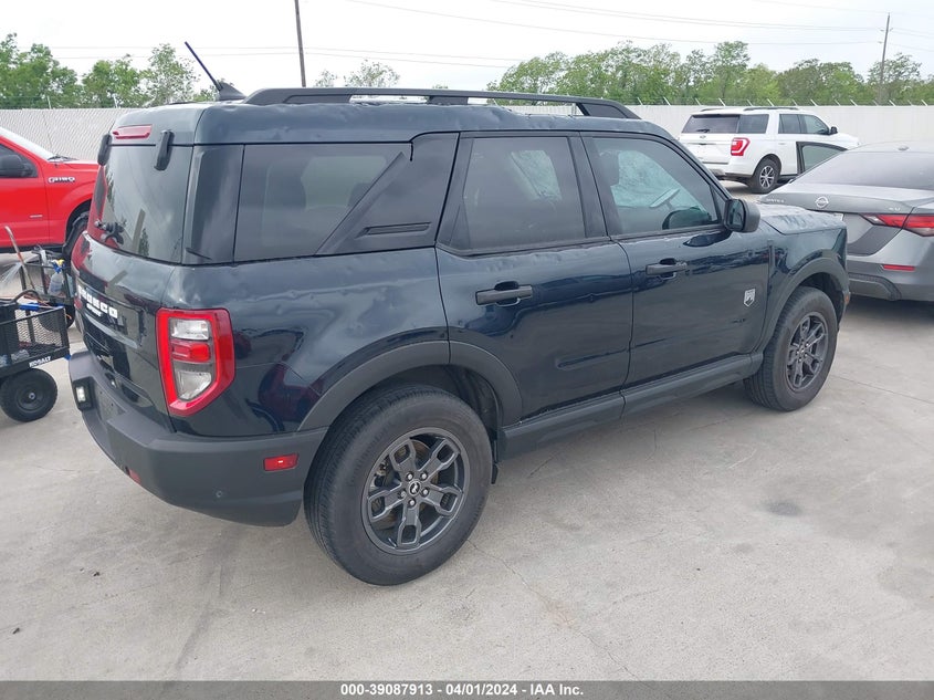 2022 Ford Bronco Sport Big Bend VIN: 3FMCR9B68NRD75775 Lot: 39087913