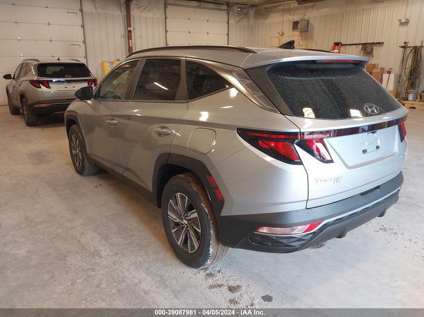 2024 HYUNDAI TUCSON HYBRID BLUE - KM8JBCD18RU195754
