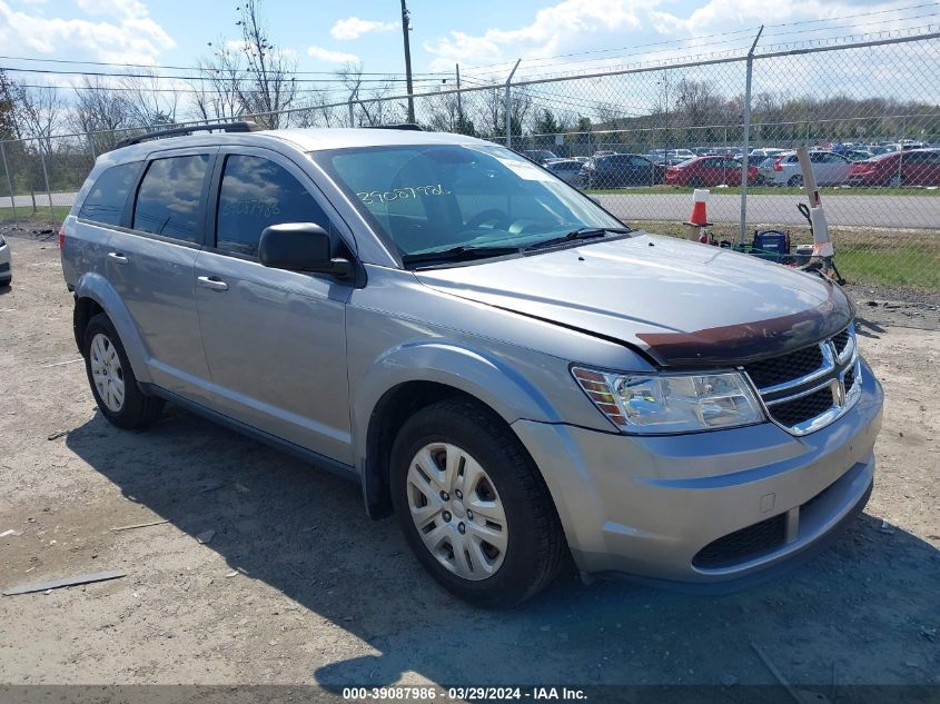 2017 Dodge Journey Se VIN: 3C4PDCAB7HT545292 Lot: 39087986