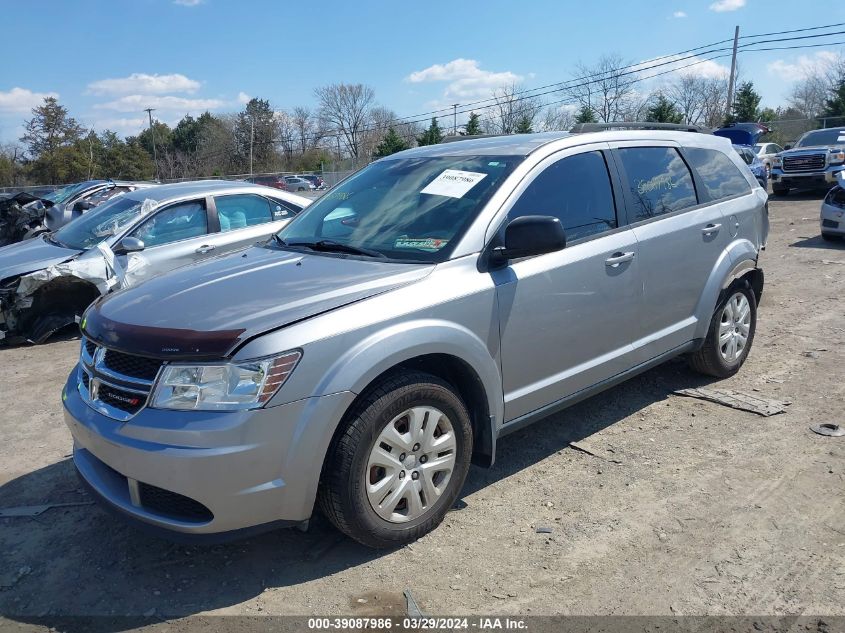 2017 Dodge Journey Se VIN: 3C4PDCAB7HT545292 Lot: 39087986