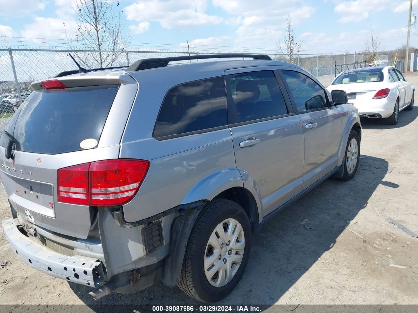 2017 Dodge Journey Se VIN: 3C4PDCAB7HT545292 Lot: 39087986