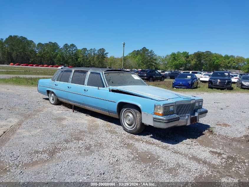 1985 Cadillac Fleetwood Brougham VIN: 1G6DW6989F9753853 Lot: 39088068