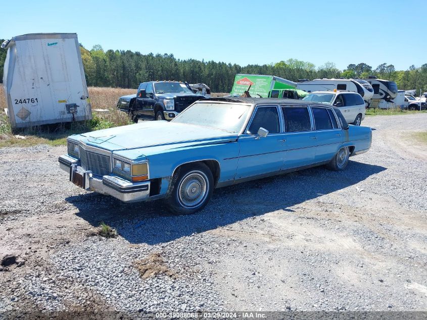 1985 Cadillac Fleetwood Brougham VIN: 1G6DW6989F9753853 Lot: 39088068