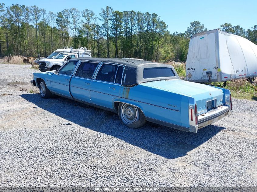 1985 Cadillac Fleetwood Brougham VIN: 1G6DW6989F9753853 Lot: 39088068