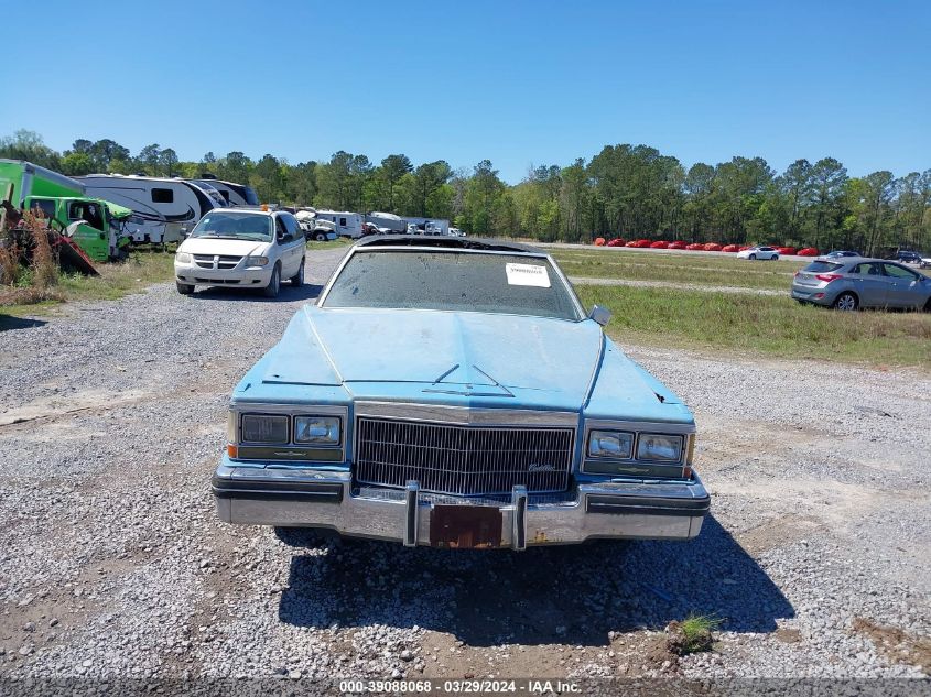 1985 Cadillac Fleetwood Brougham VIN: 1G6DW6989F9753853 Lot: 39088068