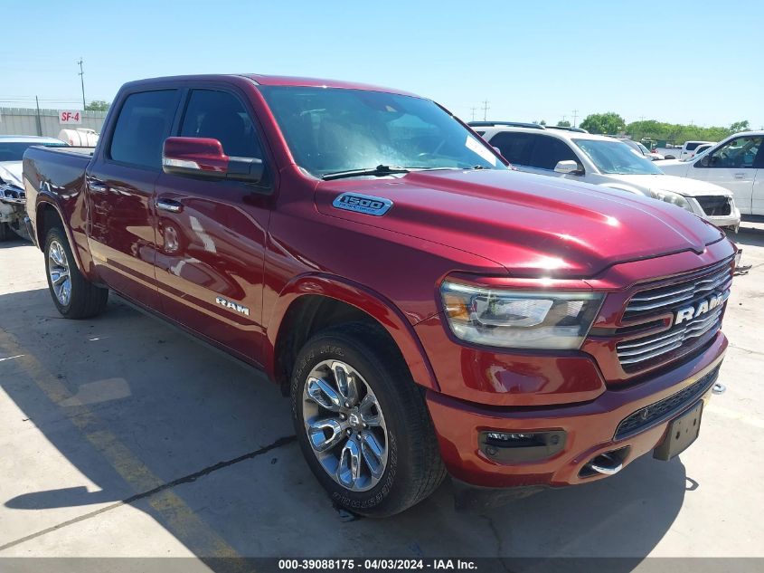 2021 Ram 1500 Laramie 4X2 5'7 Box VIN: 1C6RREJT8MN593075 Lot: 39088175