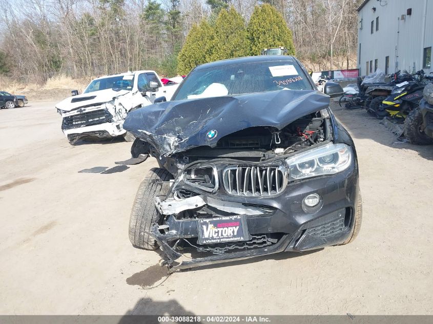 2017 BMW X6 xDrive50I VIN: 5UXKU6C38H0W38481 Lot: 39088218