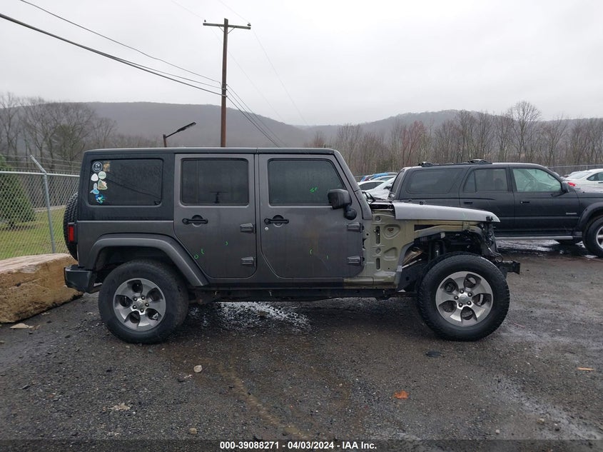 2016 JEEP WRANGLER UNLIMITED SAHARA - 1C4BJWEGXGL164444