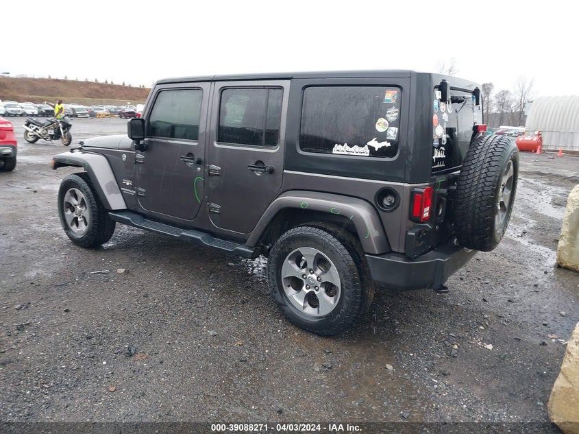 2016 JEEP WRANGLER UNLIMITED SAHARA - 1C4BJWEGXGL164444