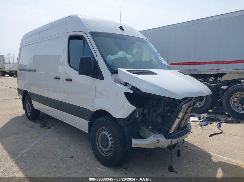 2023 Mercedes-Benz Sprinter 2500 Standard Roof 4-Cyl Gas VIN: W1Y40BHY6PT142722 Lot: 39088345