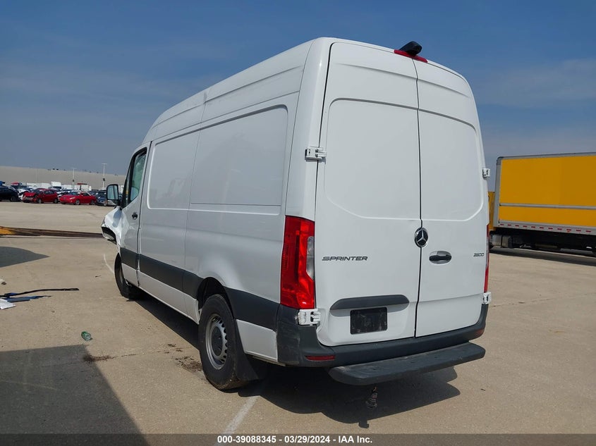 2023 Mercedes-Benz Sprinter 2500 Standard Roof 4-Cyl Gas VIN: W1Y40BHY6PT142722 Lot: 39088345