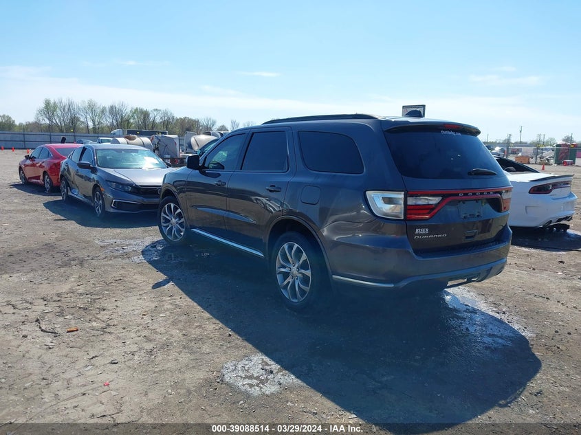 2017 DODGE DURANGO SXT RWD - 1C4RDHAG1HC766173