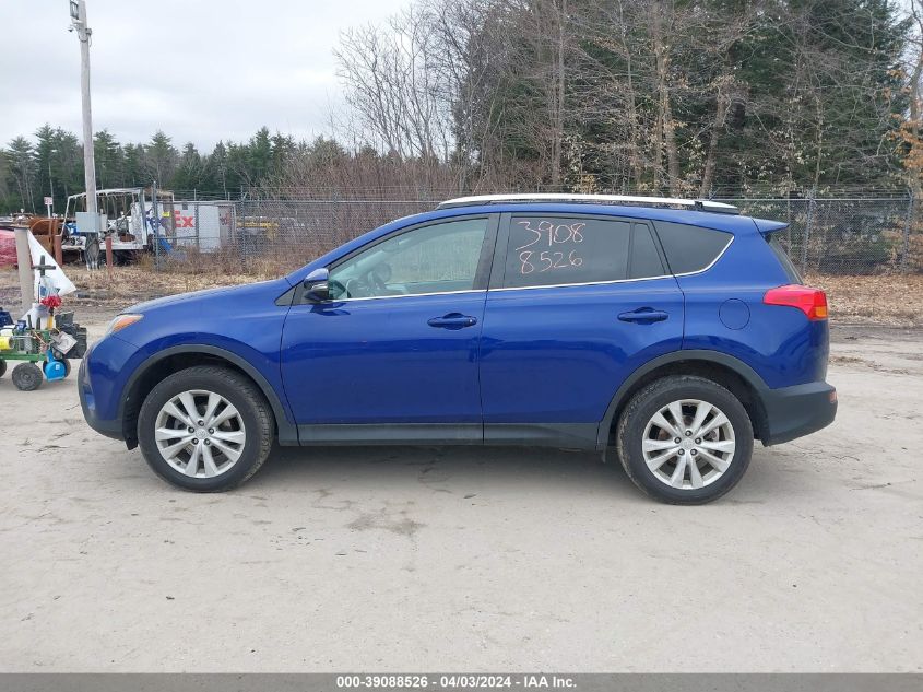 2015 Toyota Rav4 Limited VIN: 2T3DFREV0FW287563 Lot: 39088526