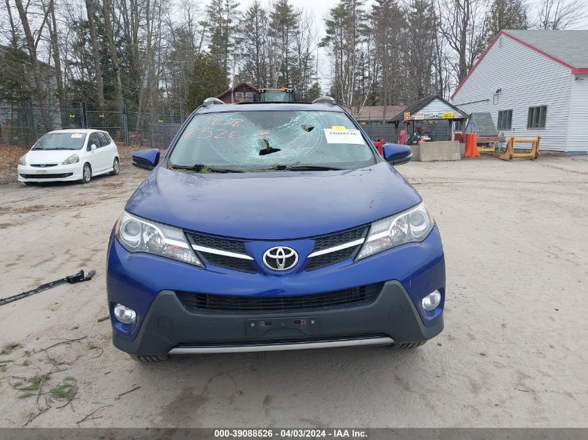 2015 Toyota Rav4 Limited VIN: 2T3DFREV0FW287563 Lot: 39088526