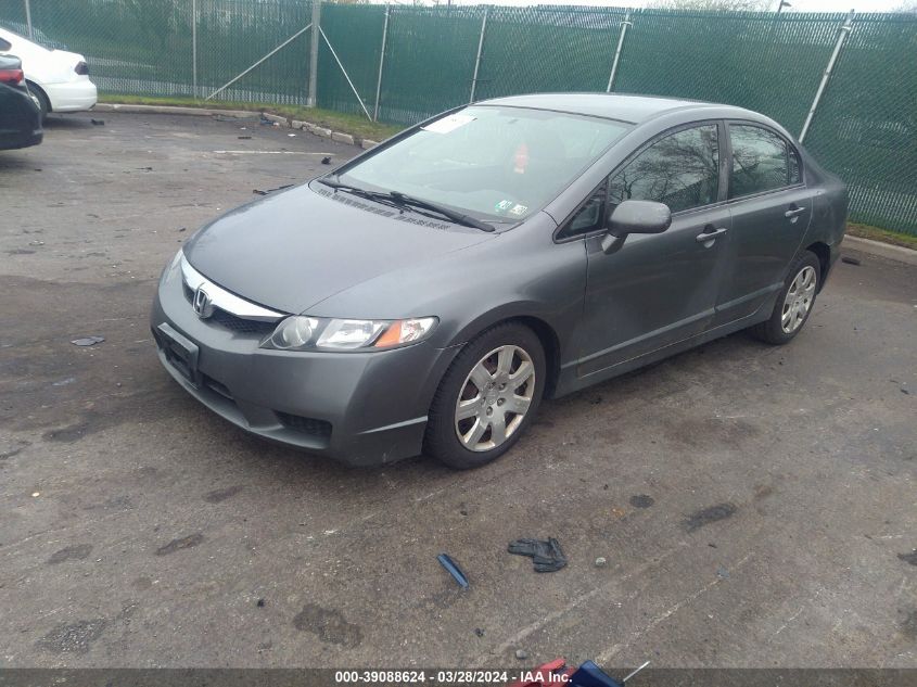 2HGFA16509H307520 | 2009 HONDA CIVIC