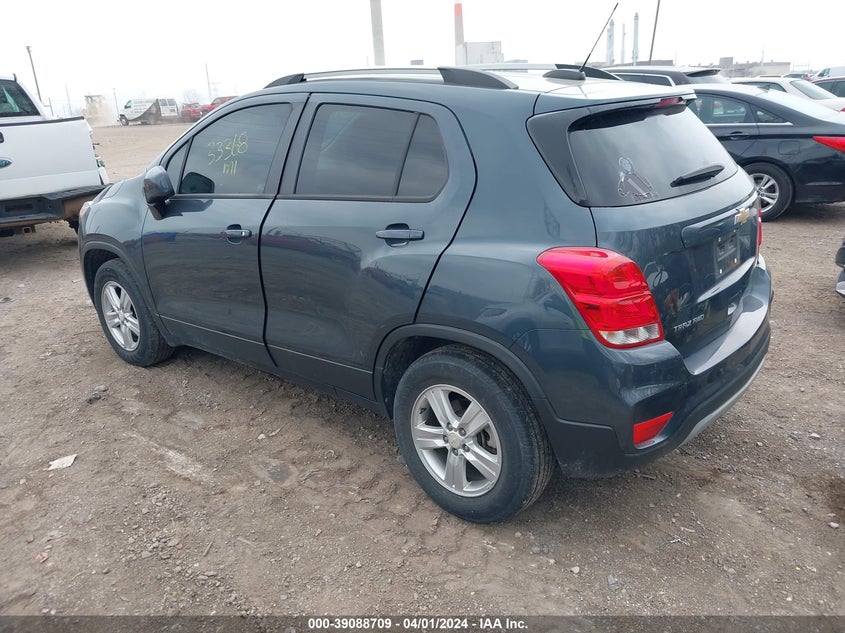 2021 CHEVROLET TRAX 1.4L I-4 DOHC, VVT, (VIN: KL7CJPSB8MB359640