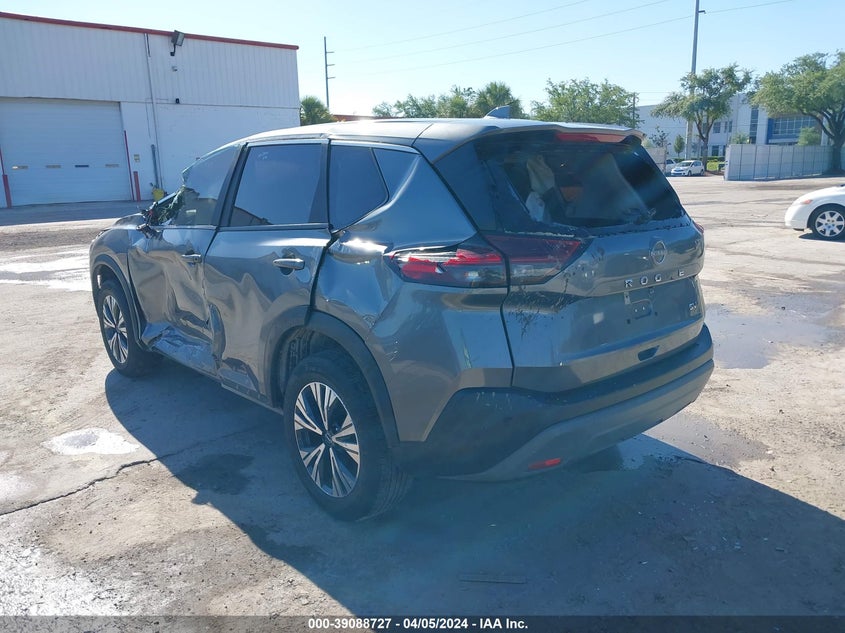 VIN 5N1BT3BA4PC845574 2023 NISSAN ROGUE SV FWD