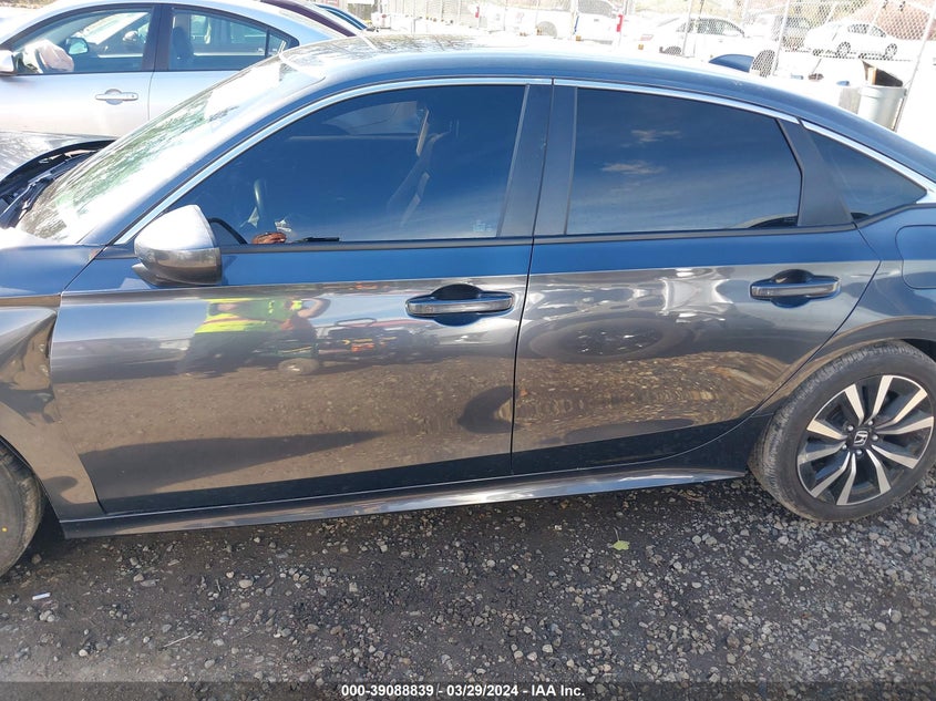 2022 HONDA CIVIC EX - JHMFE1F79NX001893