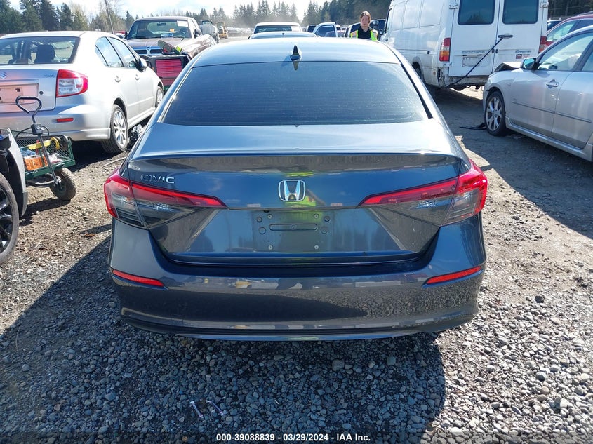 2022 HONDA CIVIC EX - JHMFE1F79NX001893